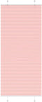 vidaXL - Plissé - rolgordijn - 100x200 - cm - stofbreedte - 99,4cm - polyester - roze
