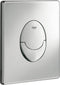 GROHE Skate Air - Bedieningspaneel Toilet - Dual Flush - Chroom - 156 x 197 mm