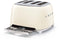 SMEG TSF03CREU - Broodrooster - 4 brede sleuven 2000 W - Crème