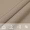 vidaXL - Zonnescherm - 280x180 cm - Waterafstotend UV-bestendig - Taupe
