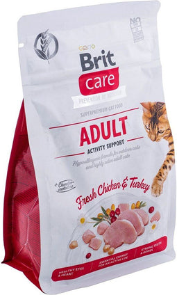 Brit Activity Support Kalkoen&Kip - Kattenvoer - 400 g