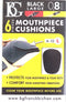 BG Mondstukplakkers 0.8 mm Zwart - Large