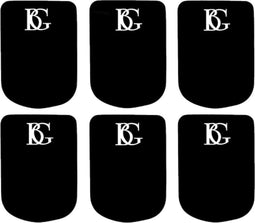 BG Mondstukplakkers 0.8 mm Zwart - Small