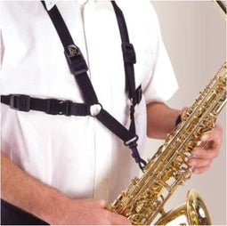 BG S40 SH Tragegordel Herren L voor saxofoon - Band voor houten blaasinstrumenten