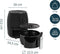Princess Digitale Airfryer XXL 182025 - Heteluchtfriteuse - 4.5 L - 8 programma's - 1500 W - Zwart