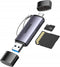 Ugreen 50706 - Geheugenkaartlezer - USB 3.0 tot 5Gbps - Zilver