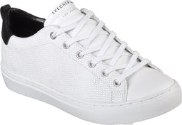 Skechers Side Street-Tegu - Dames Sneakers - Slangenprint - Wit - Maat 37