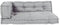 vidaXL - Pallet - Sofa - Kussen - met - Arm- - en - Rugsteun - - - Grijs - Stof