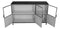 Dressoir Bronx - ijzer - donkergrijs/wit