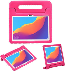 imoshion Tablet Hoes Kinderen Geschikt voor Huawei MediaPad T5 10.1 inch - imoshion Kidsproof Backcover met handvat - Roze /Roze