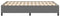 vidaXL - Bedframe - Lichtgrijs - 140x200 - cm - Corduroy - Stof