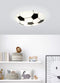 EGLO Junior 1 - Plafond- en Wandlamp - Ø 24,5 cm - Voetbal - Wit/Zwart