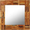 vidaXL - Wandspiegel - 60x90 - cm - massief - gerecycled - hout
