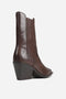 BRONX next-low-kole - Enkellaars - Metal welt clip - Bruin