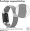 iMoshion Bandje Geschikt voor Fitbit Charge 3 / 4 Maat S - iMoshion Milanees magnetische band - Zilver