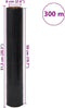 vidaXL - Stretchfilm - 6 - st - 20 - μm - 50 - cm - x - 300 - m - zwart