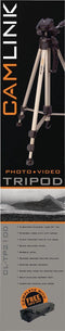 CamLink TP2100 - Tripod - Max hoogte 145 cm - Aluminium