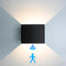 Wandlamp - Luviz - Oplaadbaar op Batterijen - Warm Wit 2700K - Draadloos - Bewegingssensor - Aluminium - 4400 mAh - Accu Indicator
