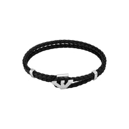 Emporio Armani Heren Armband - ID-plaatje - Zilverkleurig