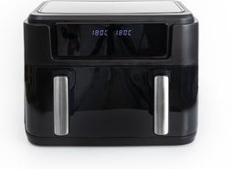 Gastronoma 18290008 - Airfryer - 10L - 10 programma's - 2 Dual zones - PFAS vrij - Zwart