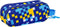 Pennenetui met 2 vakken Sonic Speed Blauw 21 x 8 x 6 cm