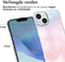 iMoshion Hoesje Geschikt voor iPhone 14 Hoesje Siliconen - iMoshion Design hoesje - Meerkleurig / Sky