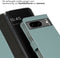Selencia Google Pixel 8 - Echt Lederen Bookcase - 3 Pashouders - Air Blue