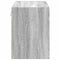 vidaXL - Garage - wandkast - bewerkt - hout - grijs - Sonoma