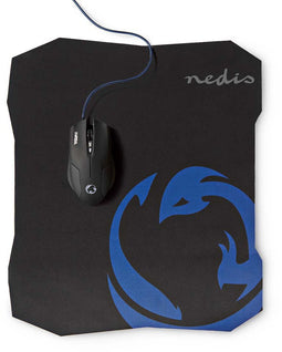 Nedis GMMP100 - Gaming Muis & Muismat Set - 1600 DPI - Zwart