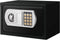 BRASQ Elektrische Kluis Zwart - 31x20x20 cm - Cijferslot - incl. Bevestigingsmateriaal - Geldkist - geldkluis - Geldkistje met cijferslot