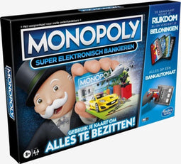 Monopoly Super Elektronisch Bankieren - Bordspel met elektronische bankautomaat - Belgische Editie