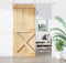 vidaXL - Schuifdeur - met - beslag - 90x210 - cm - massief - grenenhout