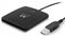 Ewent EW1052 - USB 2.0 Smart Card ID reader - Zwart