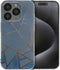 imoshion Hoesje Geschikt voor iPhone 15 Pro Hoesje Siliconen - imoshion Design hoesje - Meerkleurig / Blue Graphic