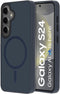 Mobiparts Galaxy S24 - Hardcover - MagSafe Compatible met Corner Protection - Blauw