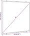 vidaXL - Projectiescherm - wandhangend - 81 - inch - 1:1