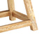 vidaXL - Kruk - handgeschilderd - 38x38x35 - cm - massief - mangohout