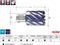 RUKO 108240F - Kernboor Ø 40 mm TiAIN - Snijdiepte 30 mm (1 stuk)