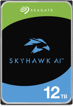 Seagate SkyHawk AI (2024) - HDD 12TB 7200 RPM SATA III - 512MB Cache - 3.5"