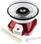 GourmetMaxx Suikerspinmachine rood/wit