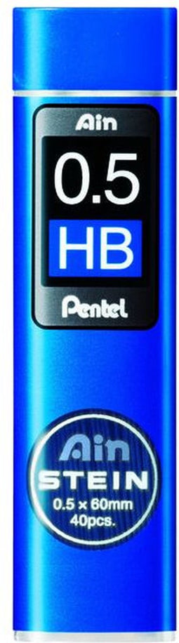 Potloodstift pentel ain stein hb 0.5mm koker 40st | 12 stuks