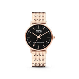 CO88 Collection 8CW-10074 - Horloge - Metalen band - roségoudkleurig - Ø 36 mm