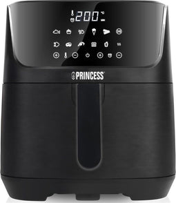 Princess 182061 - Airfryer XXL 6,5L - Digitale Heteluchtfriteuse 1800W 12 programma's - Zwart