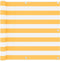 vidaXL - Balkonscherm - 90x300 - cm - oxford - stof - wit - en - geel