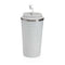 Glas met deksel Versa Wit Staal Polypropyleen 510 ml