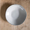 Dutch Rose Organic Diepe borden - Pastabord - 23,5 cm - Stoneware Handgemaakt - Licht Grijs