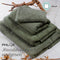 PHLOX Handdoeken Set 50x100 cm - 6 stuks - 600 g/m2 Zacht Katoen - Supreme Collectie - Oud Groen