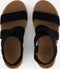 Skechers Arch Fit Beverlee - Dames Sandalen met Sleehak - Zwart - Maat 37