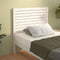 vidaXL - Hoofdbord - 96x4x100 - cm - massief - grenenhout - wit