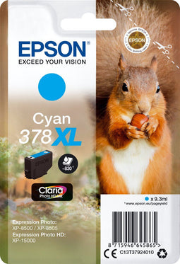Epson 378XL - Originele Inktcartridge - 9,3 ml - Cyan